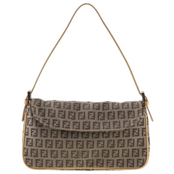 Fendi Handbags - Fendi shoulder bag canvas magnetic strap